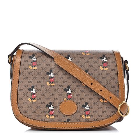 mini mouse gucci purse|gucci mickey mouse shoulder bag.